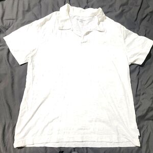 Calvin Klein White Polo Shirt Classic Design
